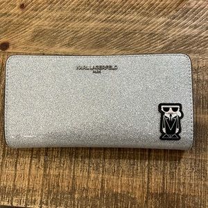 Karl Lagerfeld Paris Leather Continental Wallet